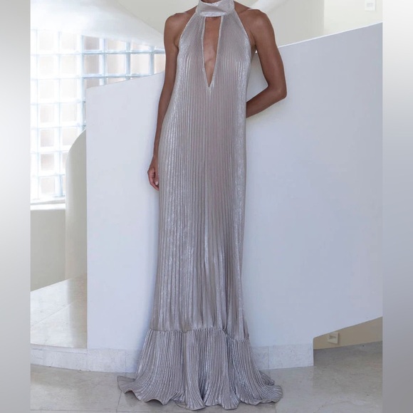 L’Idee Dresses & Skirts - L'IDÉE Libertie Gown in Champagne Shimmer